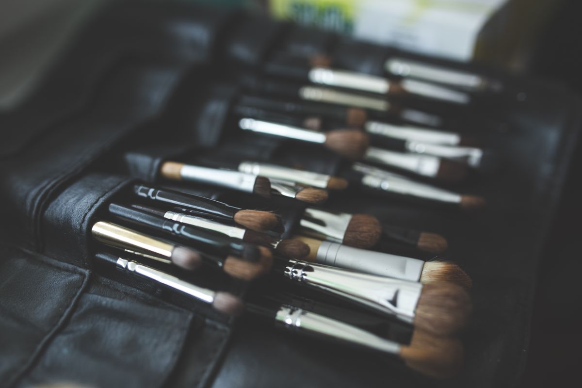 Professional makeup kit used by Glam By Aleena