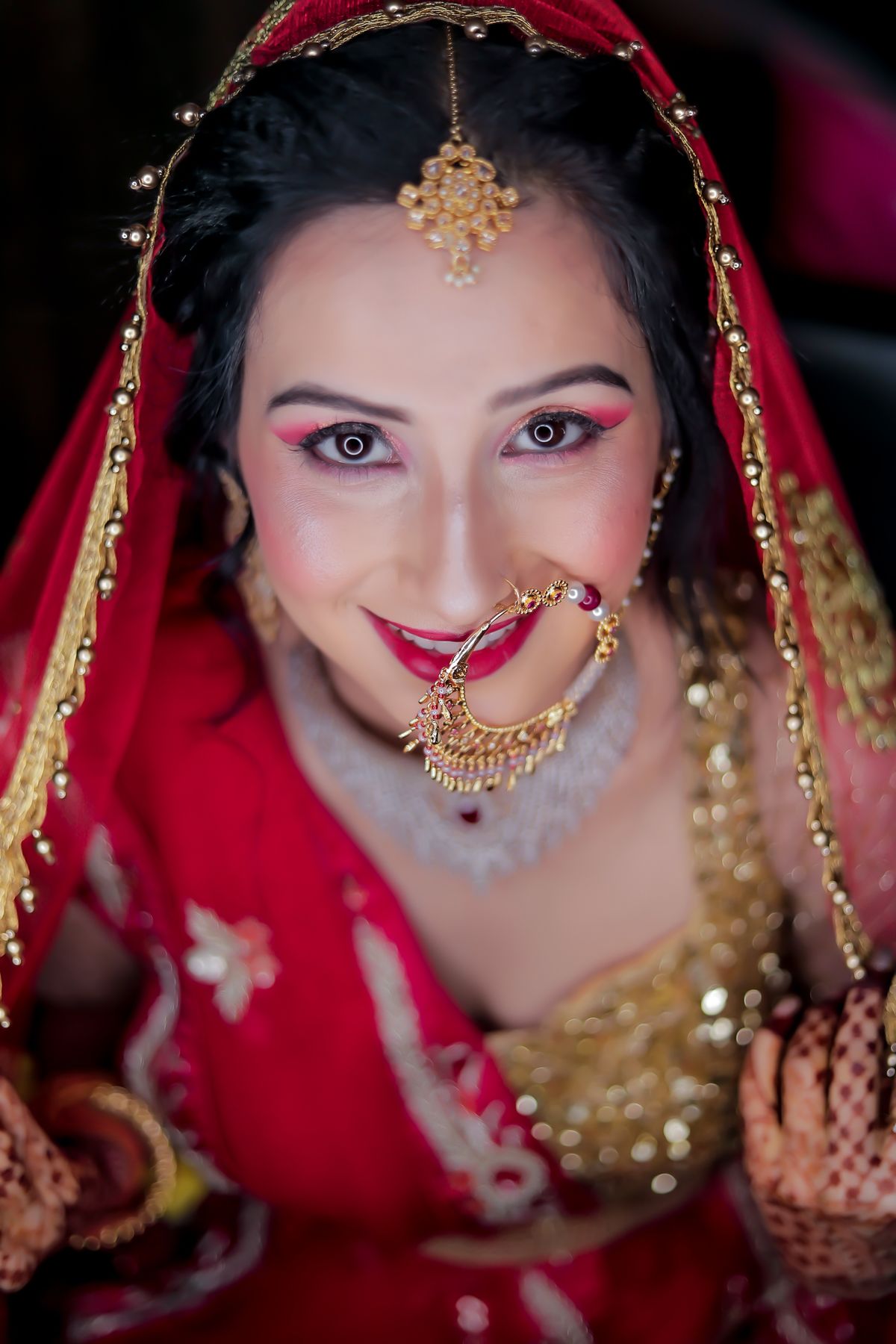 Bridal makeup look by Glam By Aleena