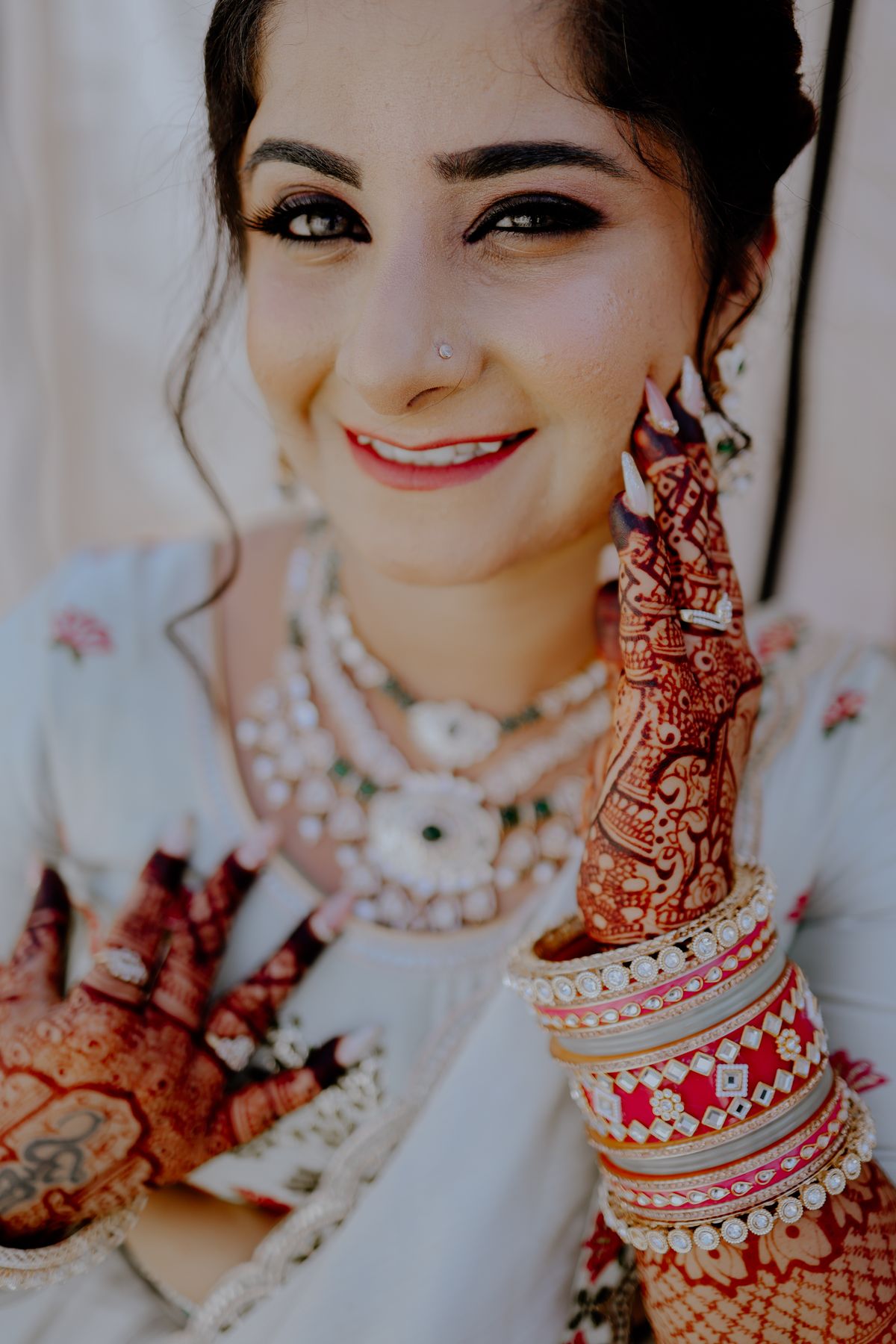 Walima makeup look by Glam By Aleena