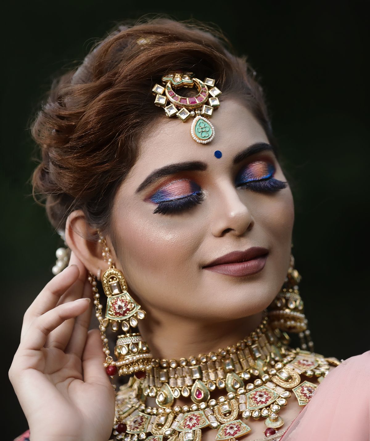 Party makeup look by Glam By Aleena