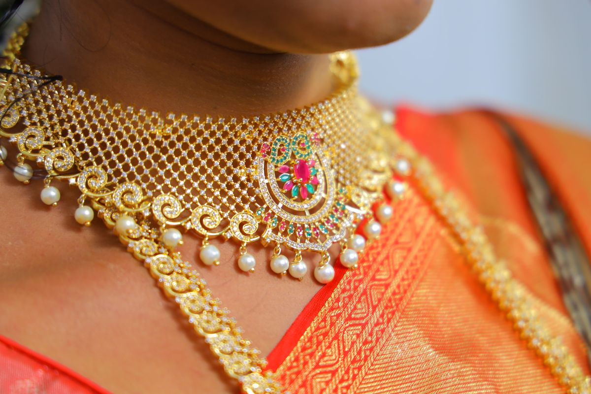 Bridal jewellery detail 9 by Glam By Aleena